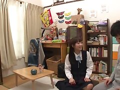 HUNTA-025 Seductive Japanese Cutie Teasing Her Hairy Pussy Playfully