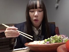 KNSM-011 Bold Japanese Teen with Curly Hair Conquers Thick Dicks Deeply