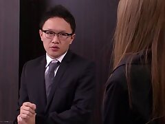 MIMK-009 Curly-Haired Asian Beauty's Raw, Passionate Encounter