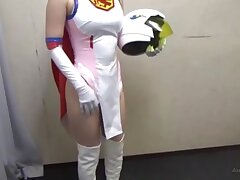 ZESS05_03 Seductive Lady Teasingly Caresses Her Sultry Hooters Solo