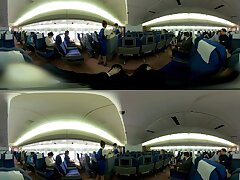 DANDYVR-001 Passionate Night-Slender Brunette Ignites Bedtime Desire