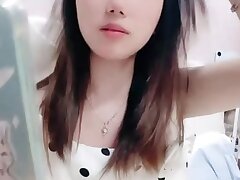 An_An_Baby_Pure_glasses_school_girl_2 Intimate Asian Teen's Passionate Encounter-A Close-Up Taste