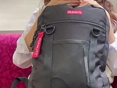 minisuka24 Flexible Japanese Cutie Celebrates Straight Bangs Festively!