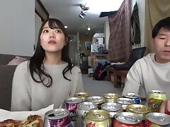 FOCS-058 Saucy Beauty's Wild Night-Two Guys, One Naughty Threesome Delight