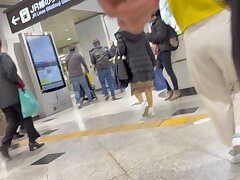 0320 Japanese Student's Mini Skirt Secrets-Classroom Temptation