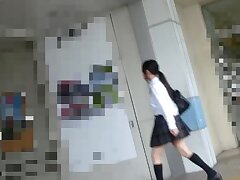 d4c004 Bold Japanese Teen's Hairy Pussy Gets Pounded From Behind