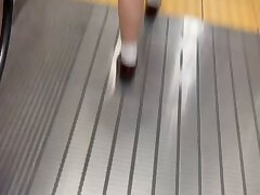 minisuka157 Irresistible Asian Cutie in Stockings Delivers Seductive Foot Tease