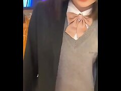 854146 Seductive Japanese Beauty Glows Under Bright Lights, Revealing Curves