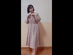 v858q3GY Seductive Asian Beauty-Hot Staircase Encounter Unleashed