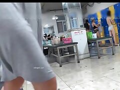 University_Bathroom_1 Sizzling Seduction-Mature Jing's Urgent Desire for Intense Passion