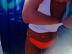 Beach_cabin_voyeur_6 Sensual Hairy Babe's Craving for Tasty Cock in Naughty Nights